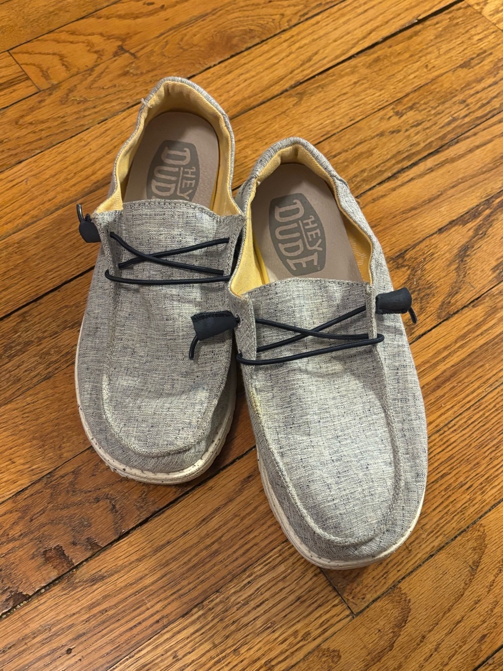 Hey Dude | women’s Wendy Chambray slip on shoe. Size: 9